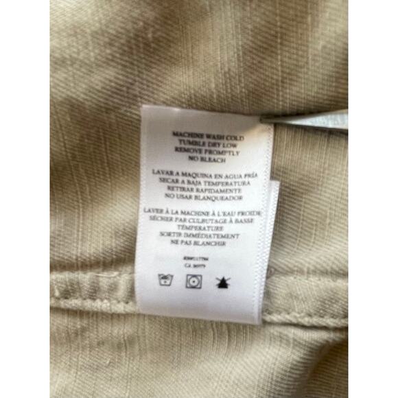 Rails Collins White Beige Jacket Mini Cheetah Print Size Medium Drawstring Waist - Picture 8 of 12